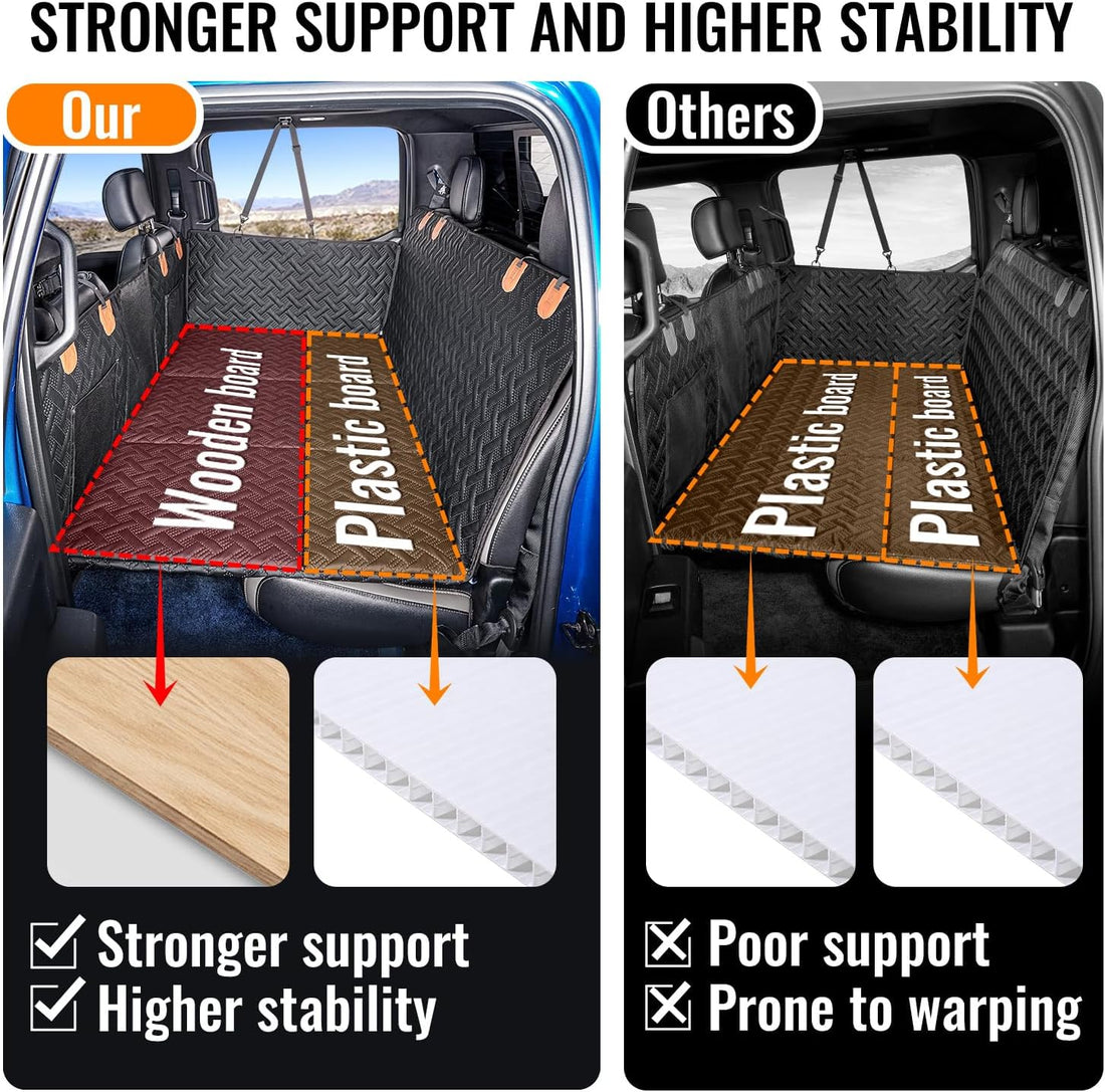 MAXFUT Dog Back Seat Extender for Truck,Truck Dog Seat Cover Back