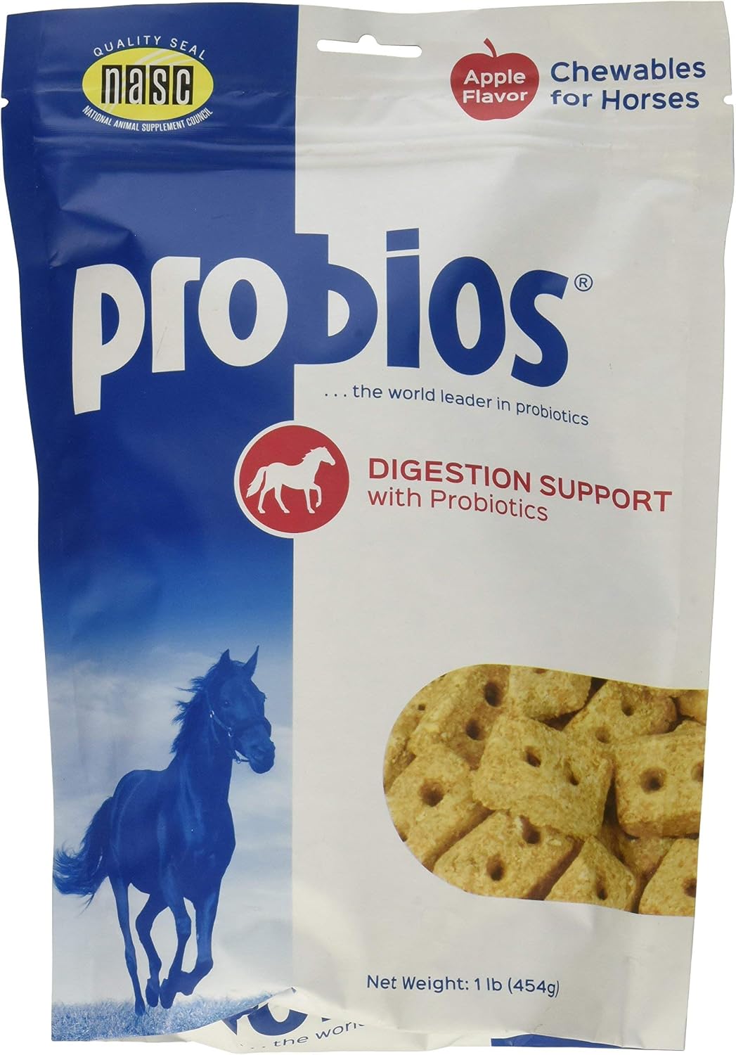 Probios Horse Treats for Digestion Support, 1-Pound