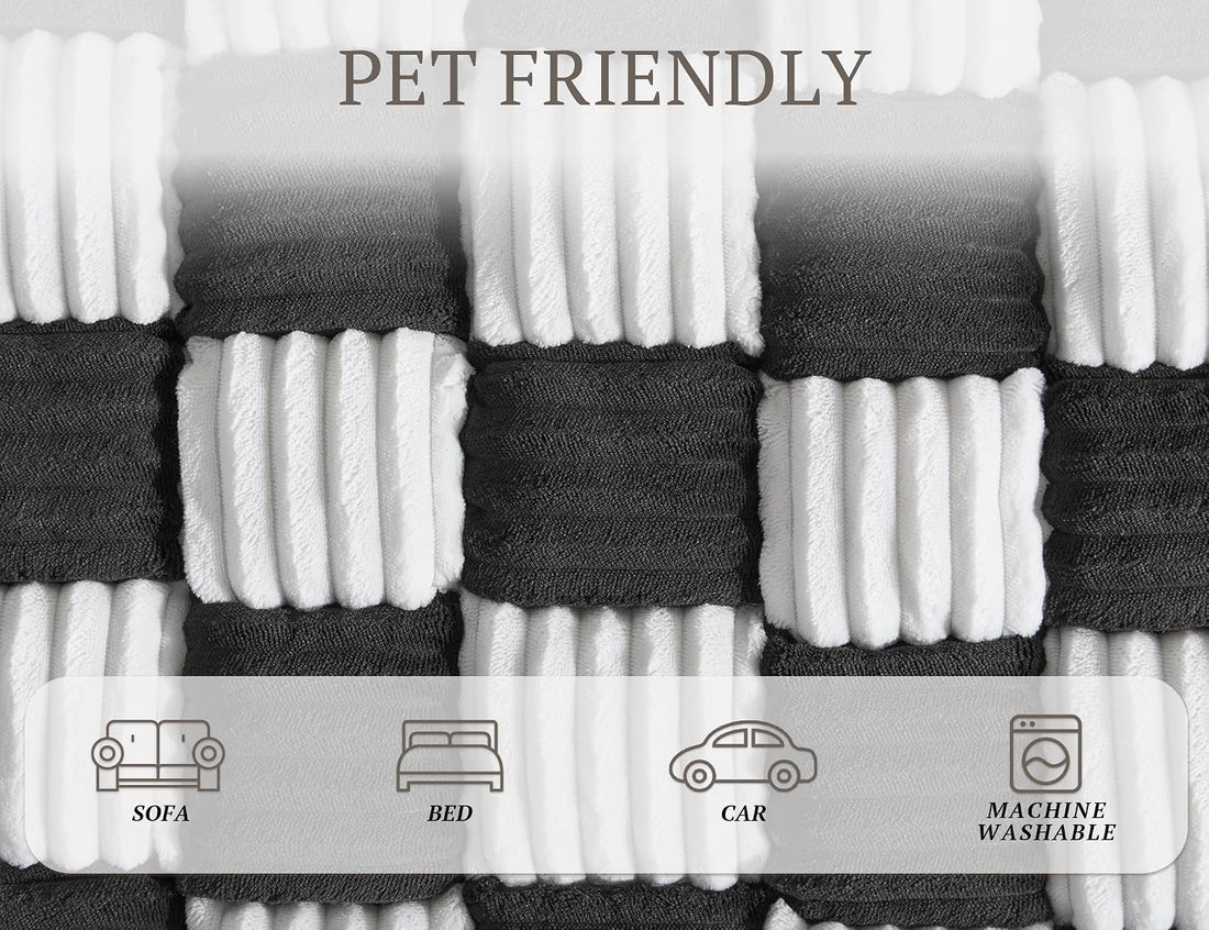Checkered Couch Cover, Couch Covers For Dogs Washable Non-Slip