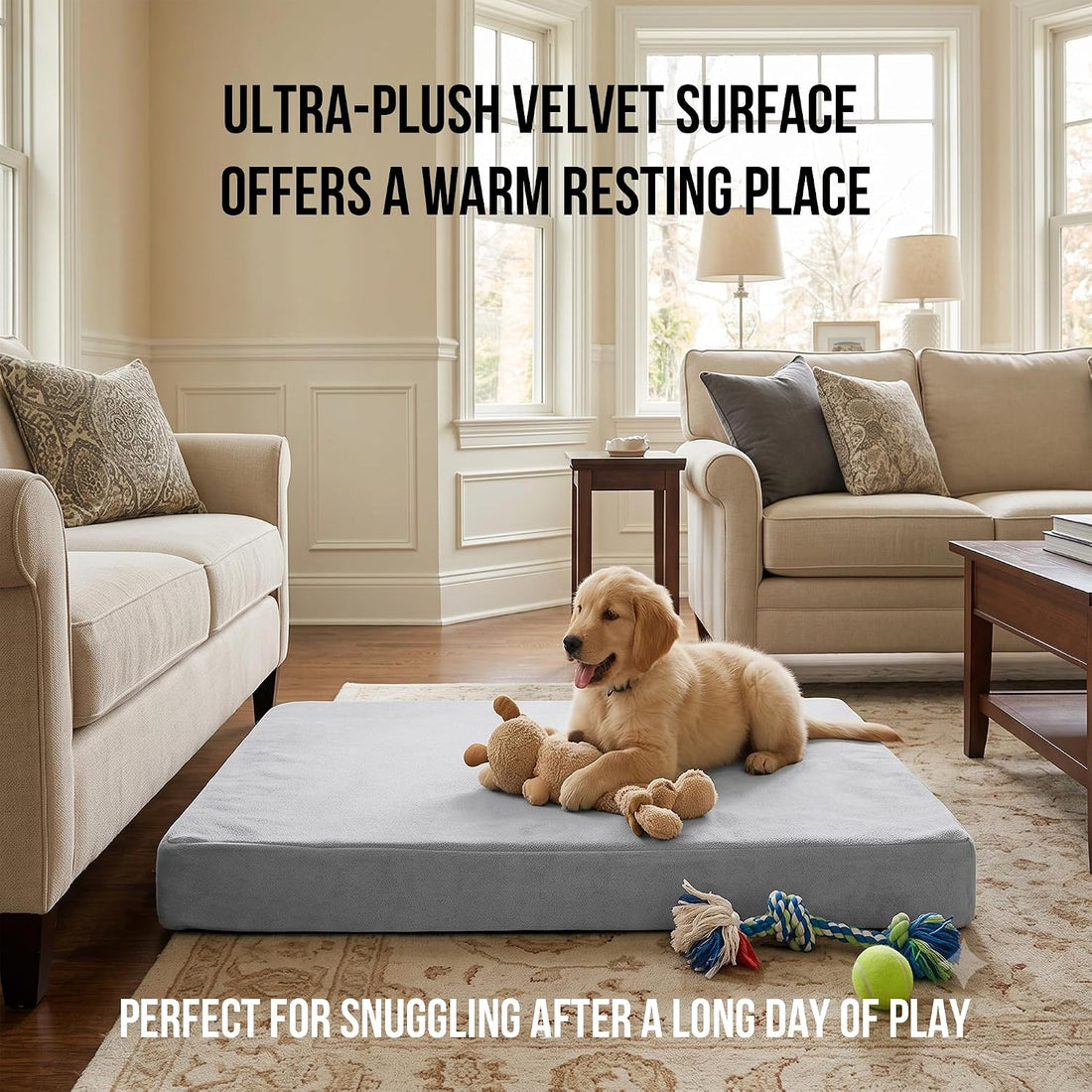 Waterproof Dog Bed Cover Replacement Washable
