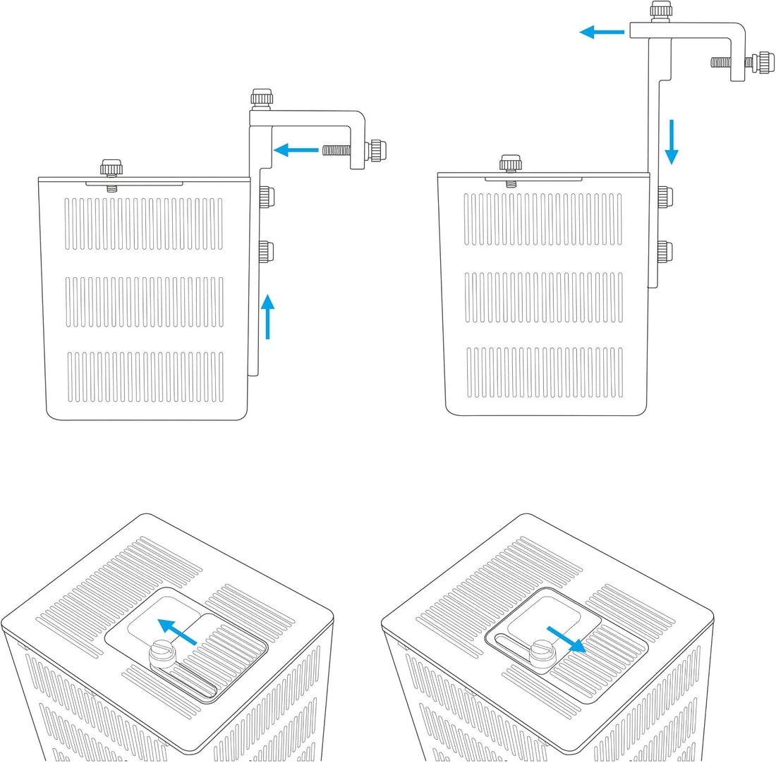 Aquarium Isolation Box, Fish Breeding Quarantine Box with Adjustable