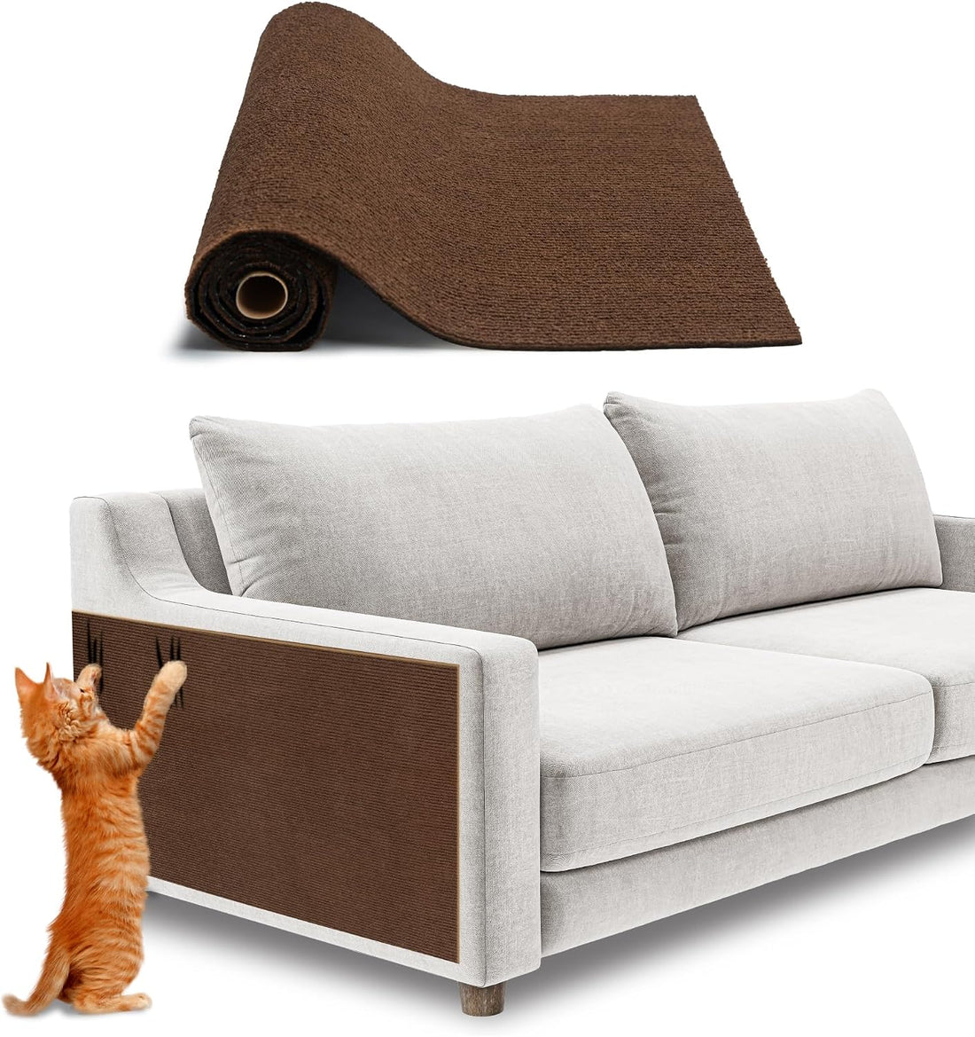 Best Pet Supplies Catify Cat Scratching Ramp - Gray