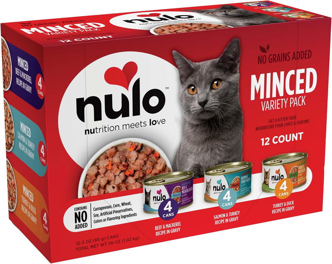 Nulo Freestyle Grain-Free Minced Wet Canned Food for Cats and Kittens