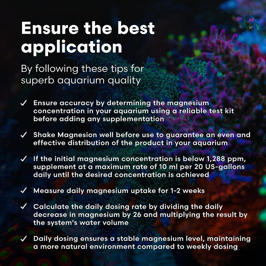 Brightwell Aquatics Magnesion Ionic Magnesium for Reef Aquariums