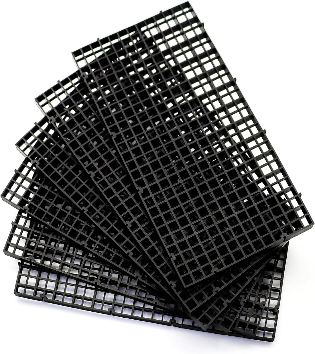 ALEGI Aquarium Fish Tank Divider Plastic Egg Crate Filter Bottom Tray