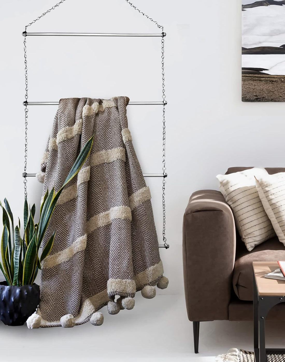 QWORK Horse Blanket Rack - 23.6 x 45.3 in