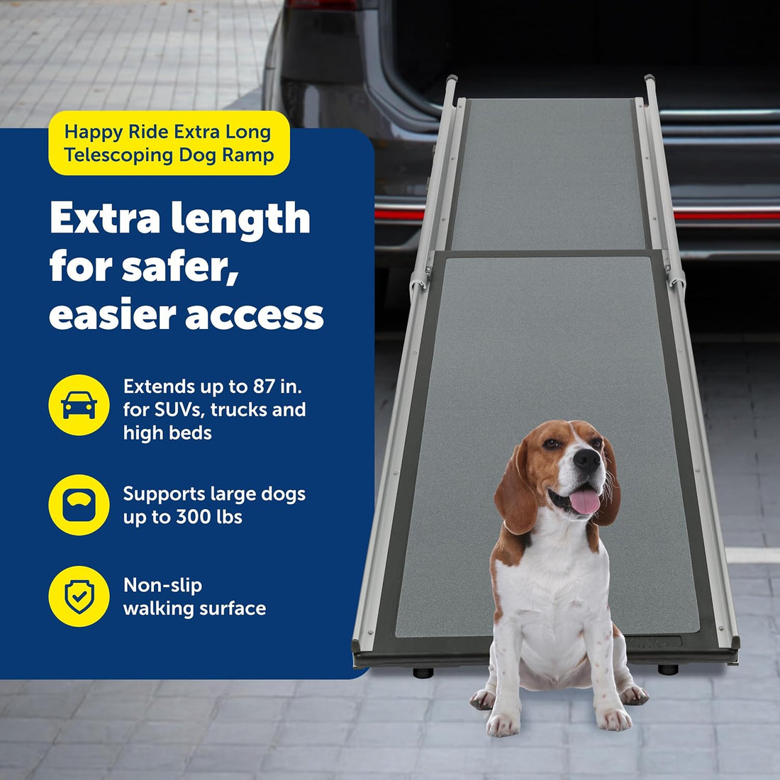 PetSafe Happy Ride Extra Long Telescoping Dog Ramp