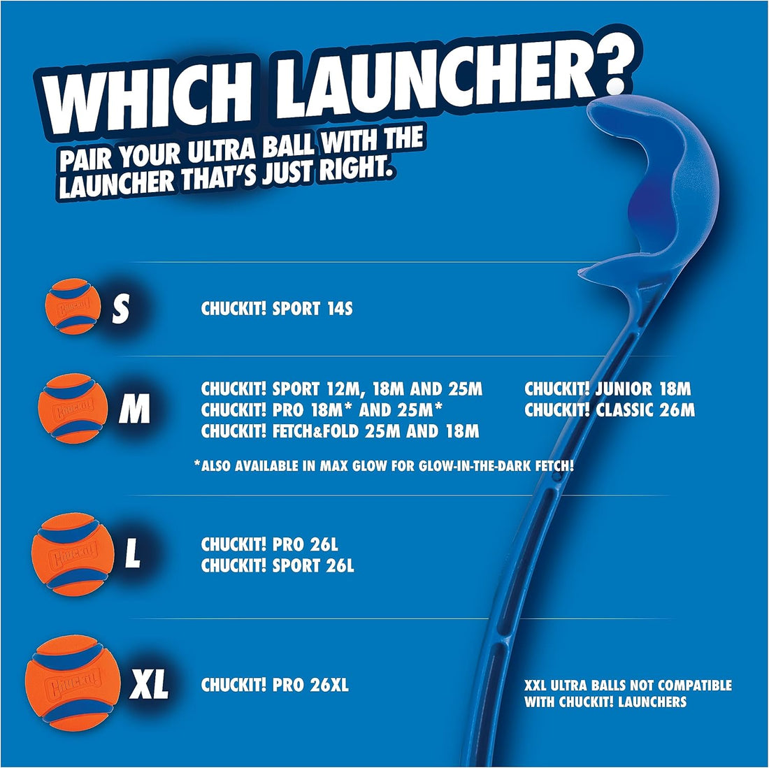 Chuckit! Classic 26M Dog Ball Launcher, 26in