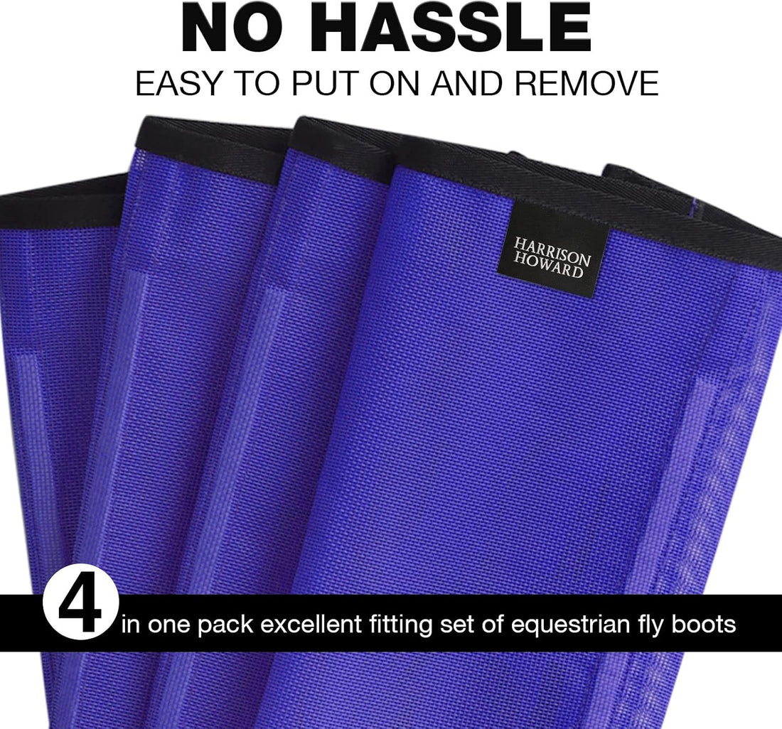 Harrison Howard Loose Fitting Fly Boots UV-Protective Extra Tough