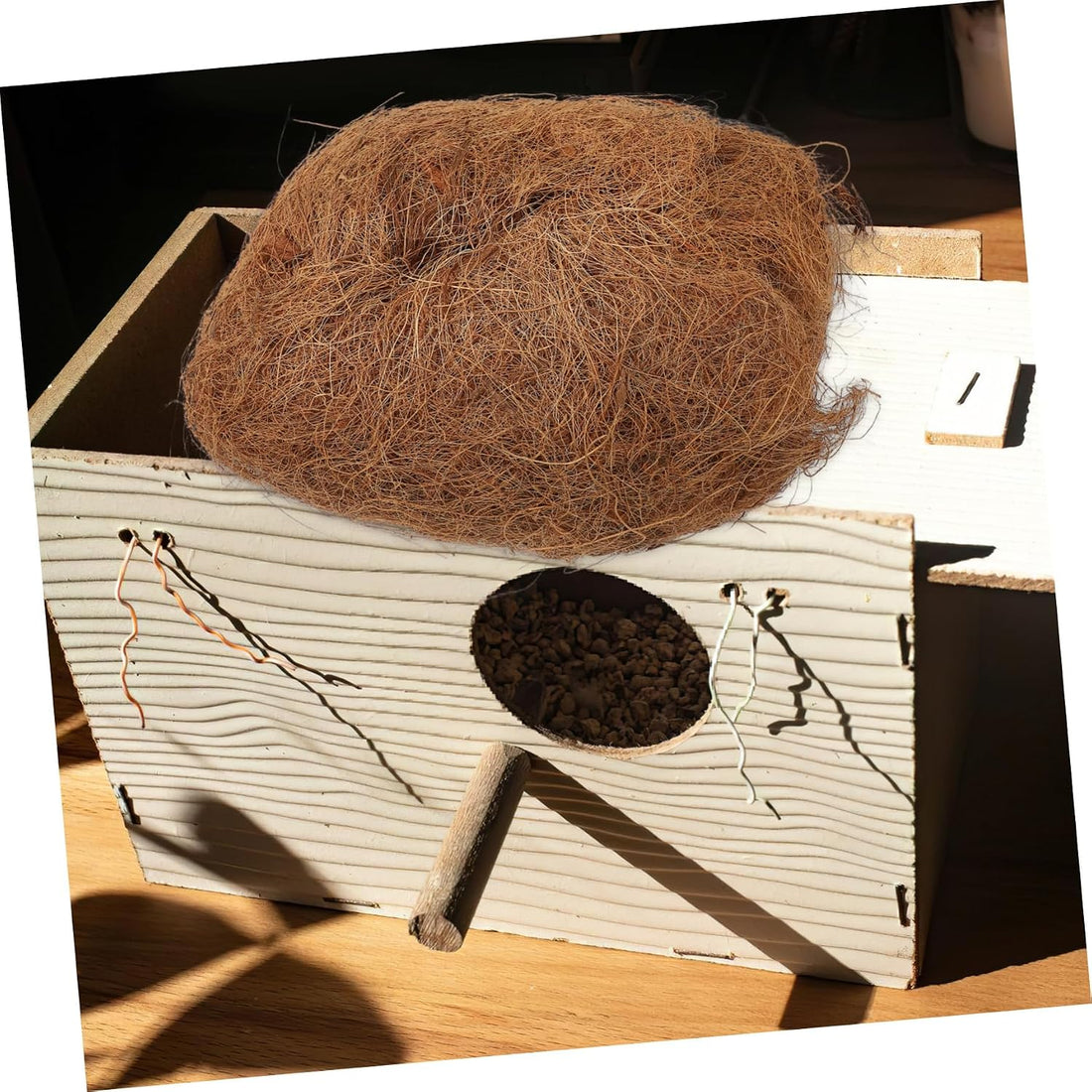 Coconut Fiber Bird Nesting Material 100g 18.00X15.00X8.00cm