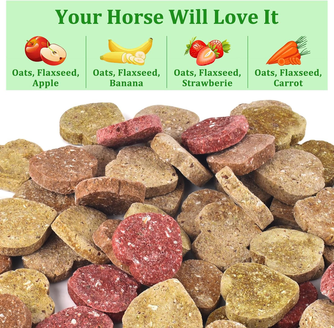 KATUMO Horse Treats, Made with Apple Banana Strawberry and Carrot