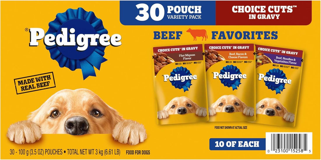 Pedigree Choice Cuts Wet Dog Food Pouches