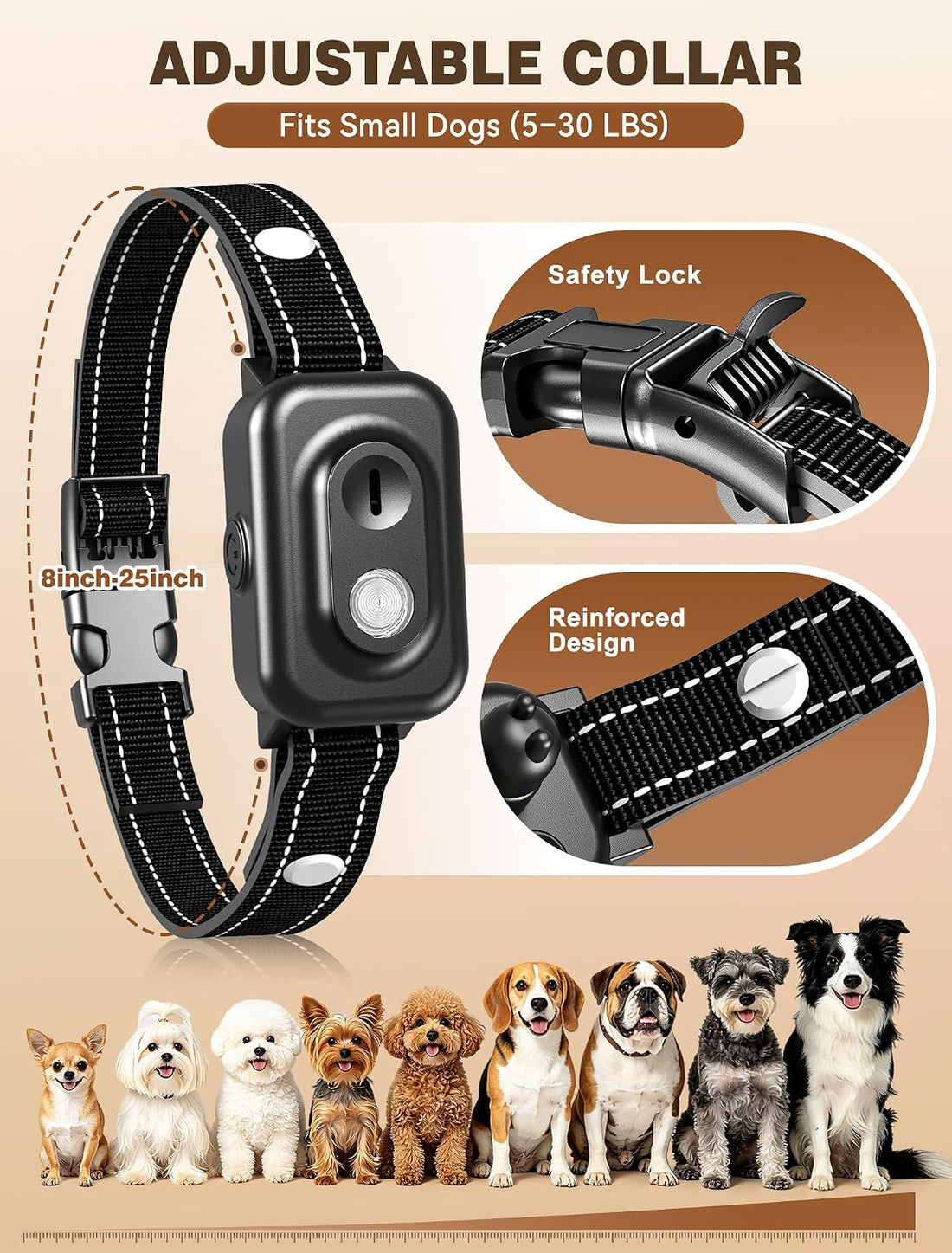 Small Dog Shock Collar with Remote