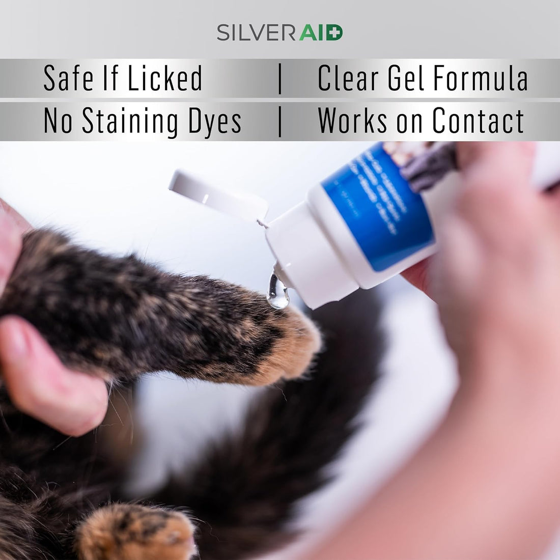 Hot Spot Treatment Gel for Horses Wound Care Colloidal Silver for Cuts