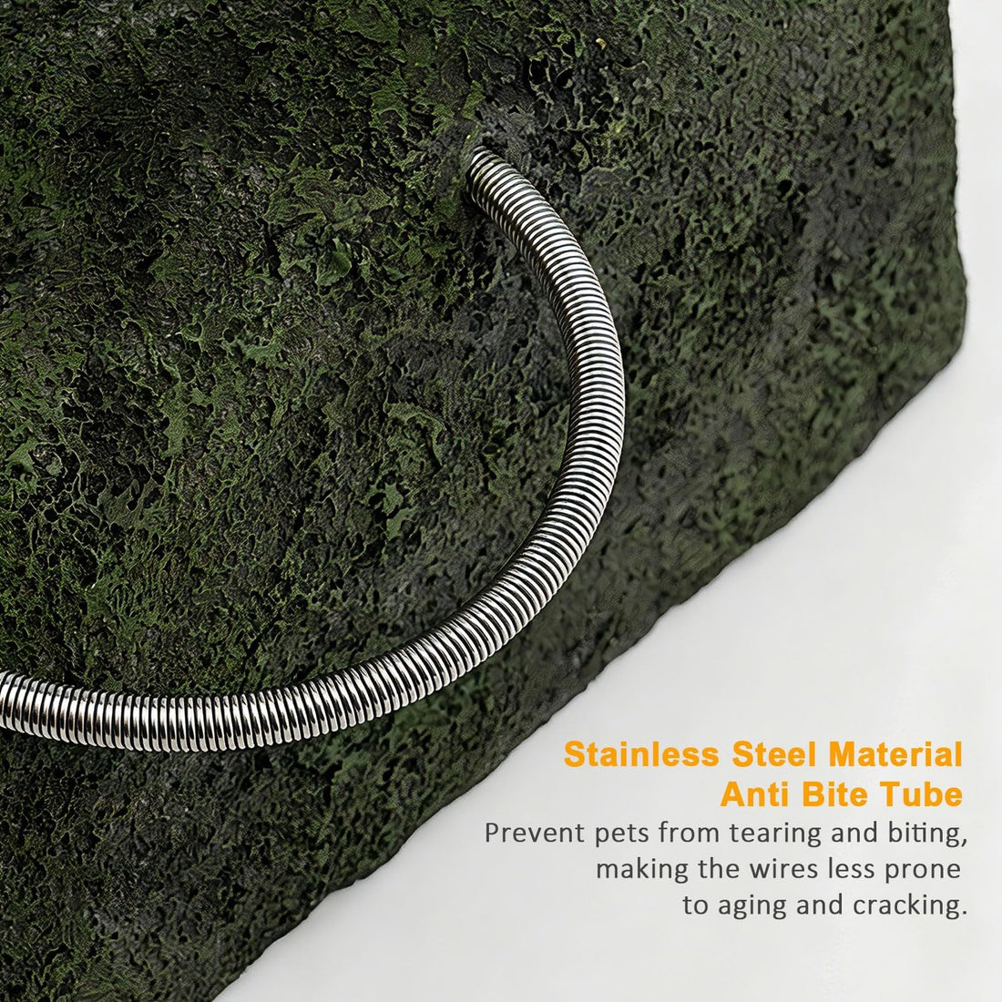 Reptile Heating Rock Basking Platform with Hiding Cave
