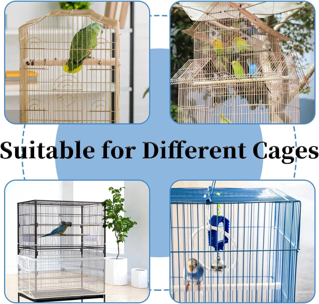 Daoeny 2Pcs Large Bird Cage Cover