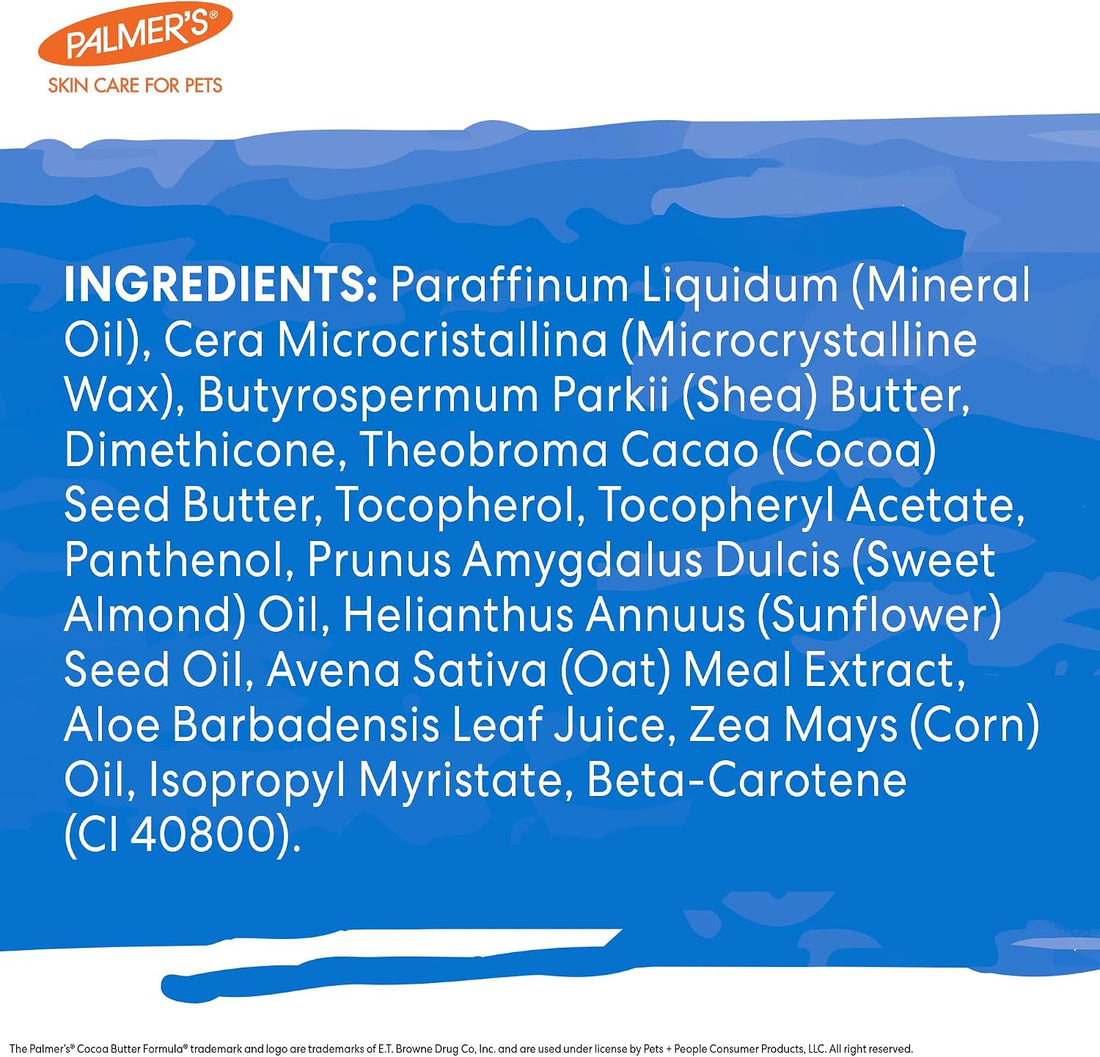 Palmers for Pets Cocoa Butter Paw Pad and Nose Balm for Dogs