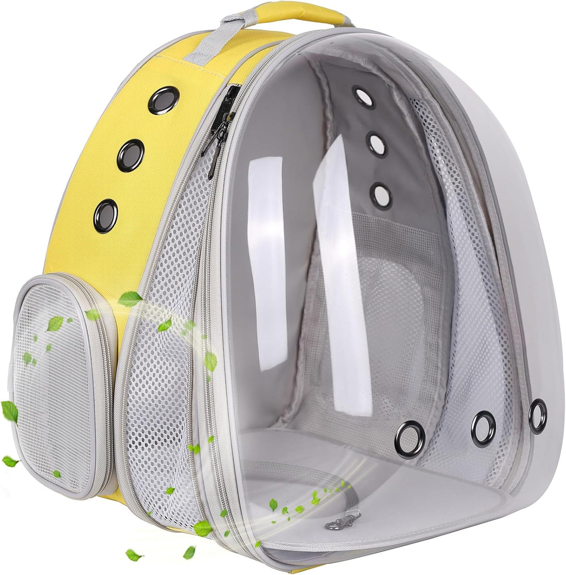 Large Cat Backpack Carrier, Front Extension with Space Capsule Bubble