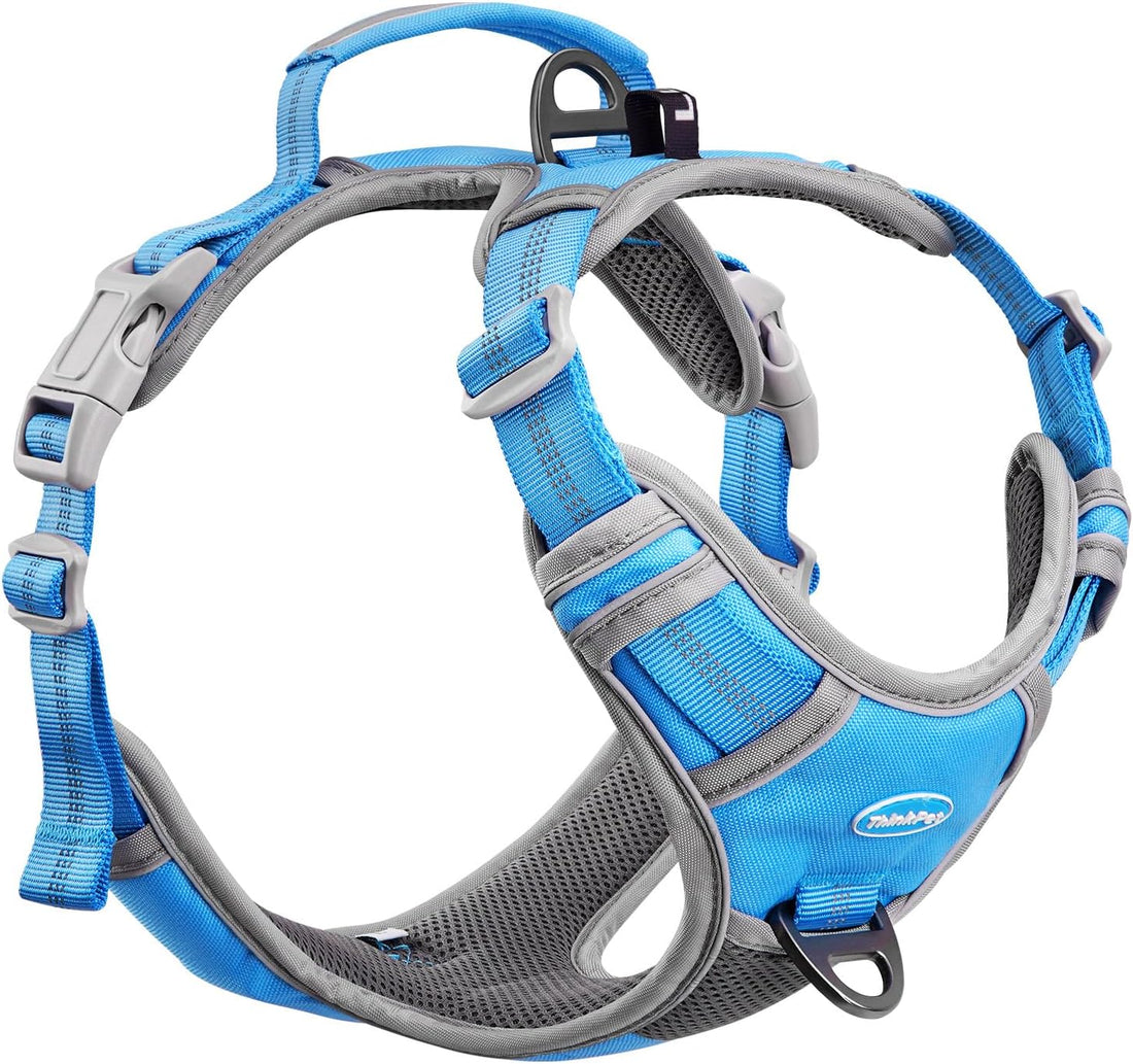 ThinkPet No Pull Harness Breathable Sport Harness with Handle-Dog