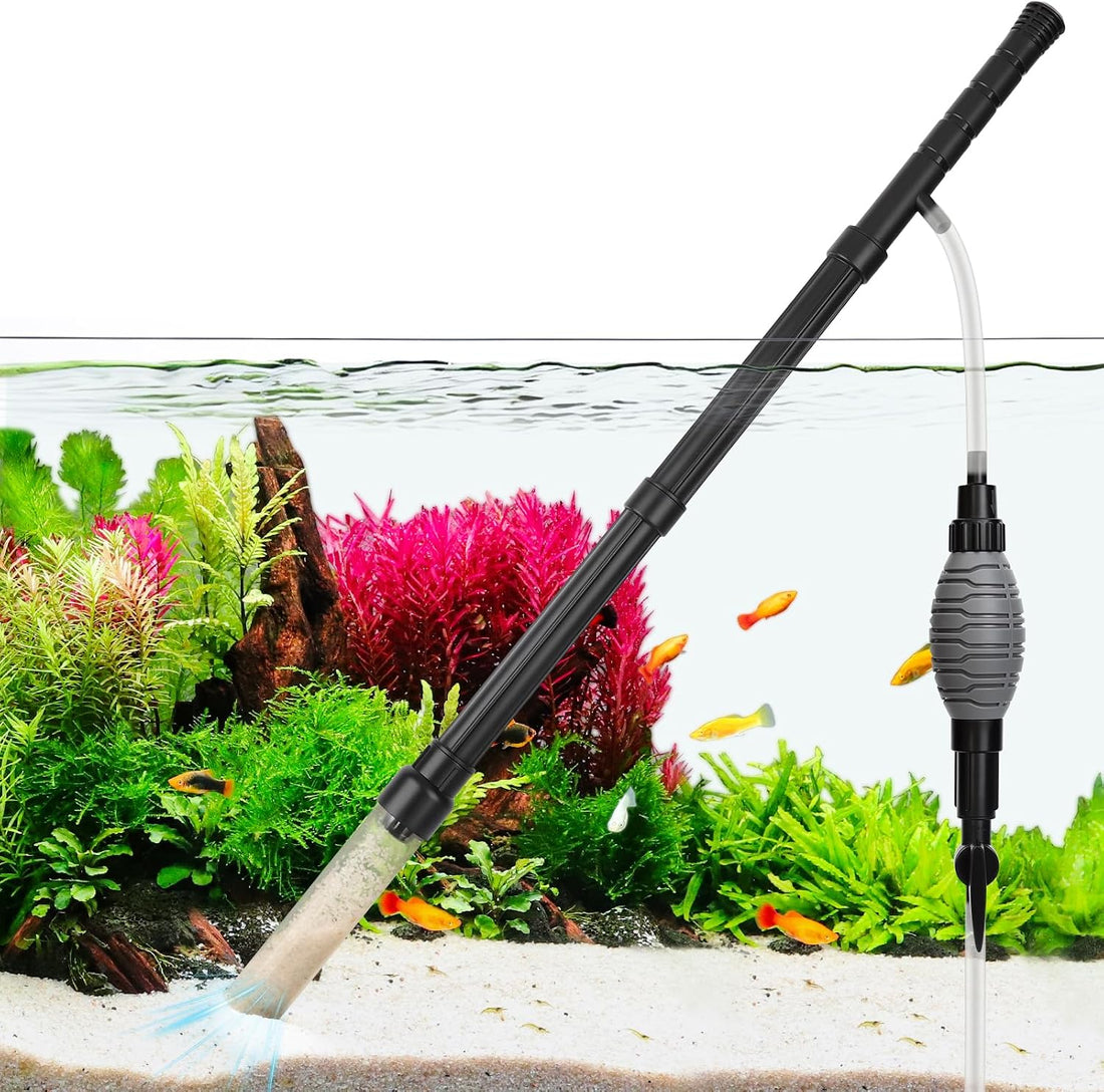 AQQA Gravel Vacuum for Aquarium Siphon