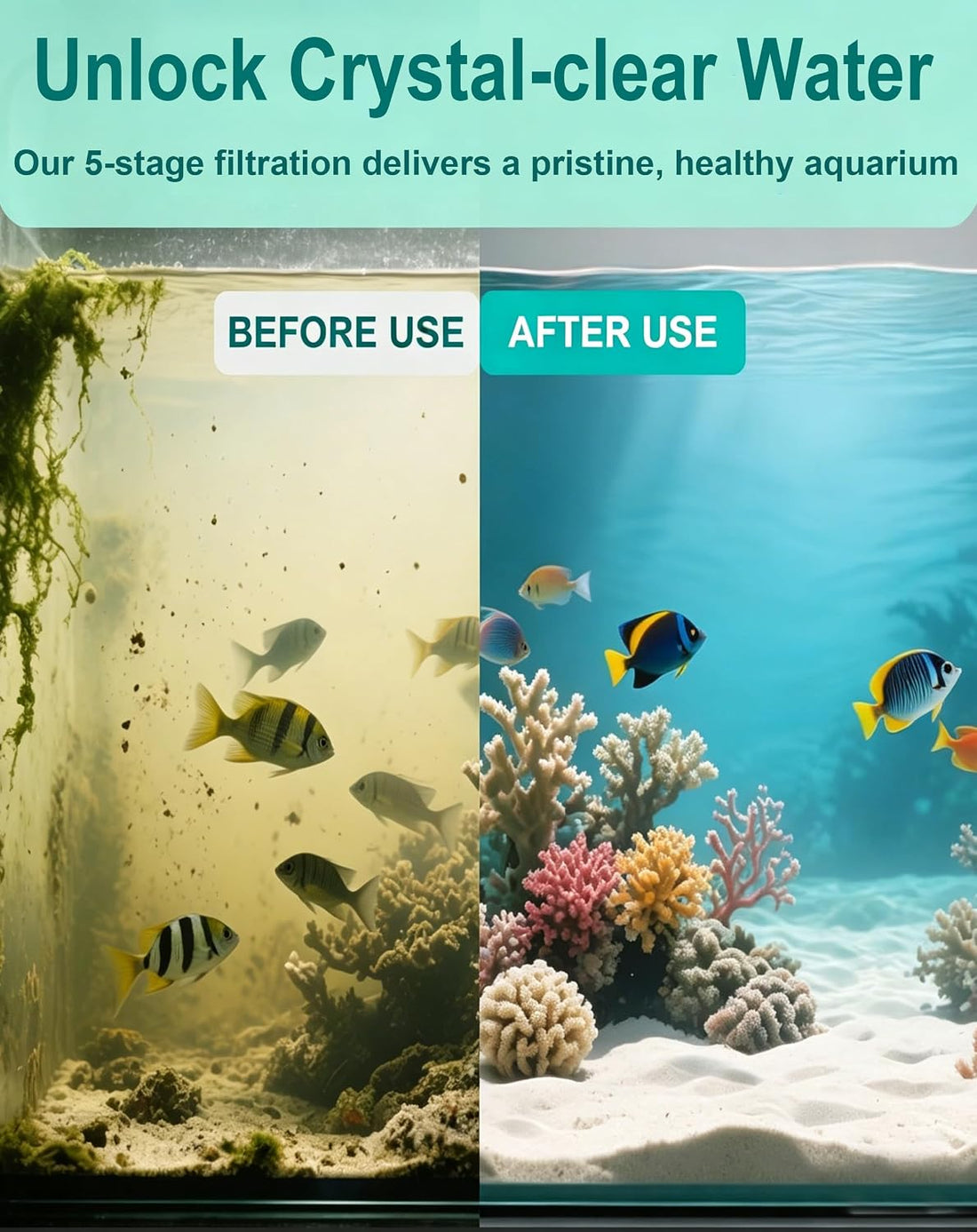 Aquarium Media Kits Compatible with Fluval FX2/FX4/FX5/FX6 Canister