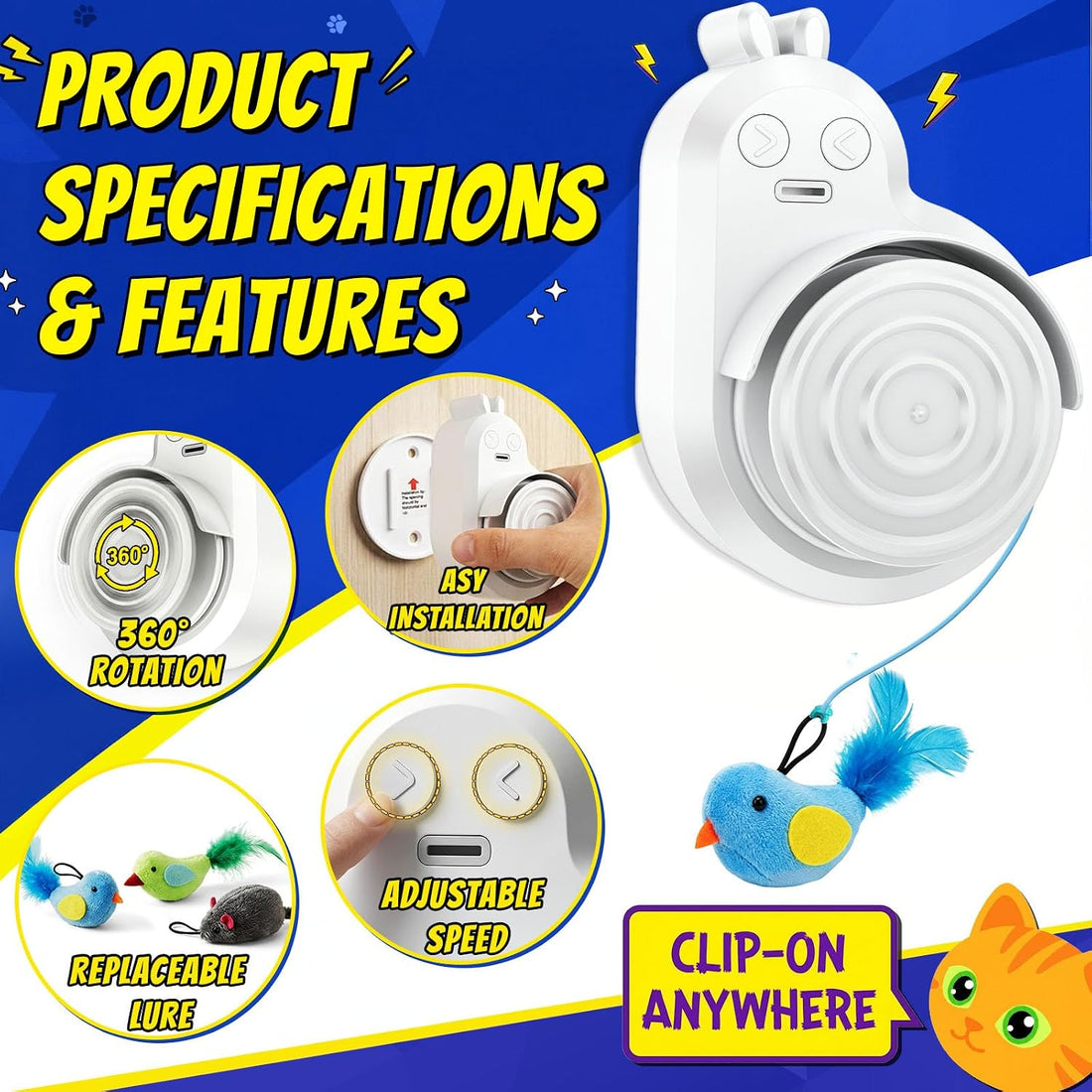 Interactive Cat Toys for Indoor Cats