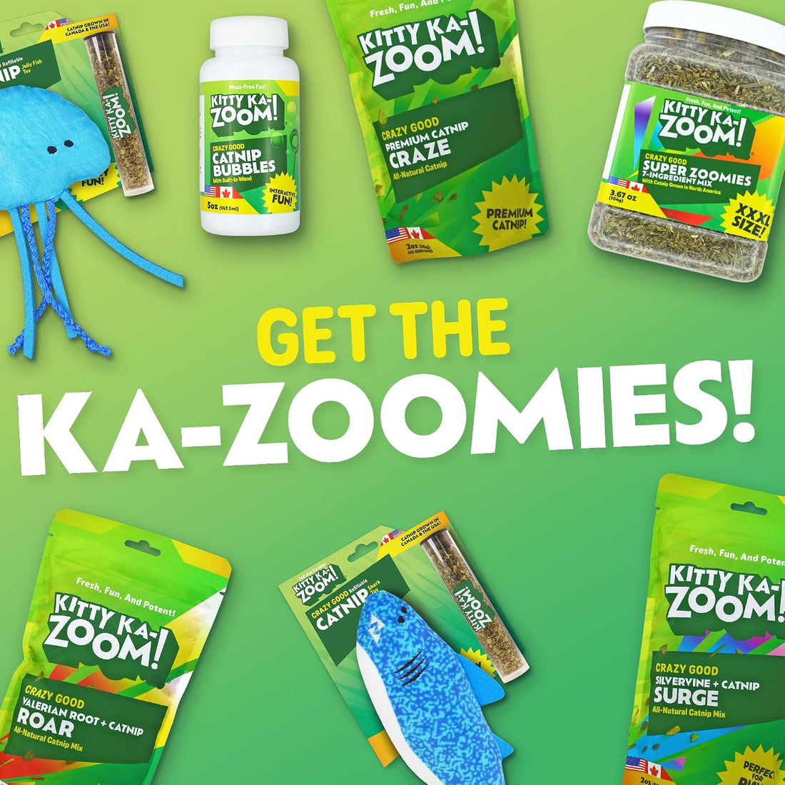 Super ZOOMIES Catnip Mix | High Potency, Hand Harvested