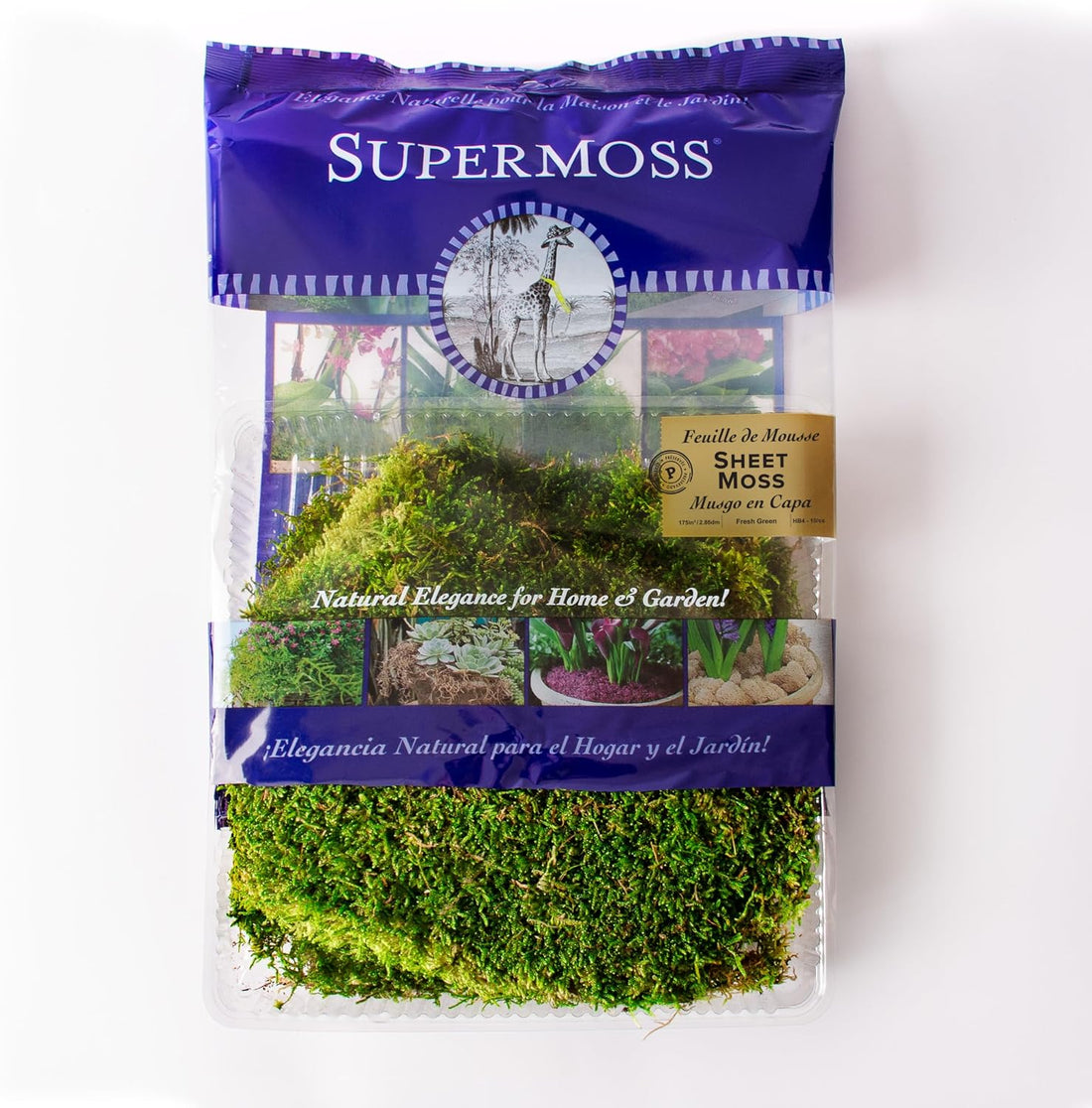 SuperMoss (21511) Sheet Moss, 175 cu in, Preserved