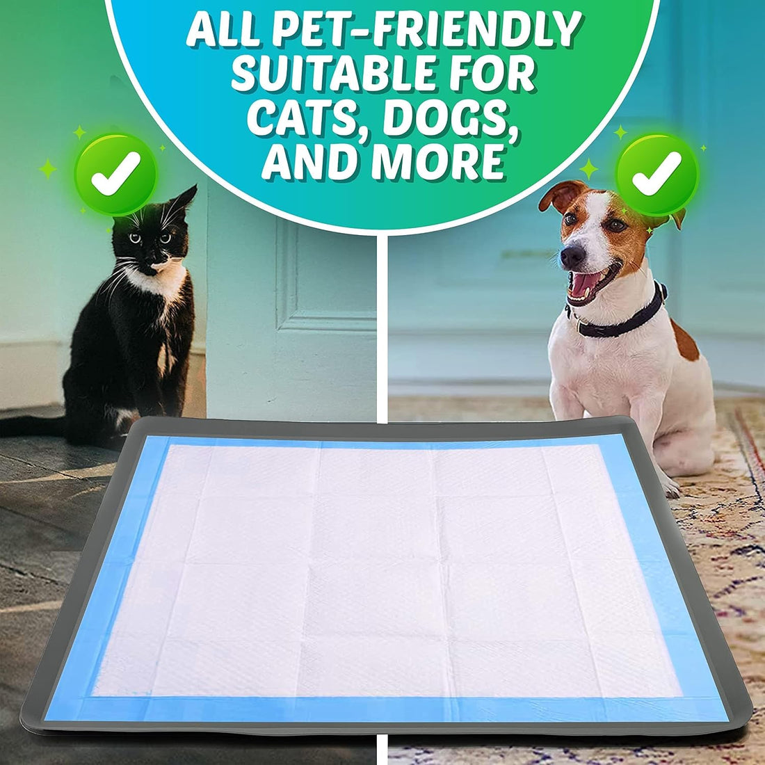 TidyFriend Dog Pee Pad Holder Tray Fits for 36” x 36” Wee Wee Pee Pads