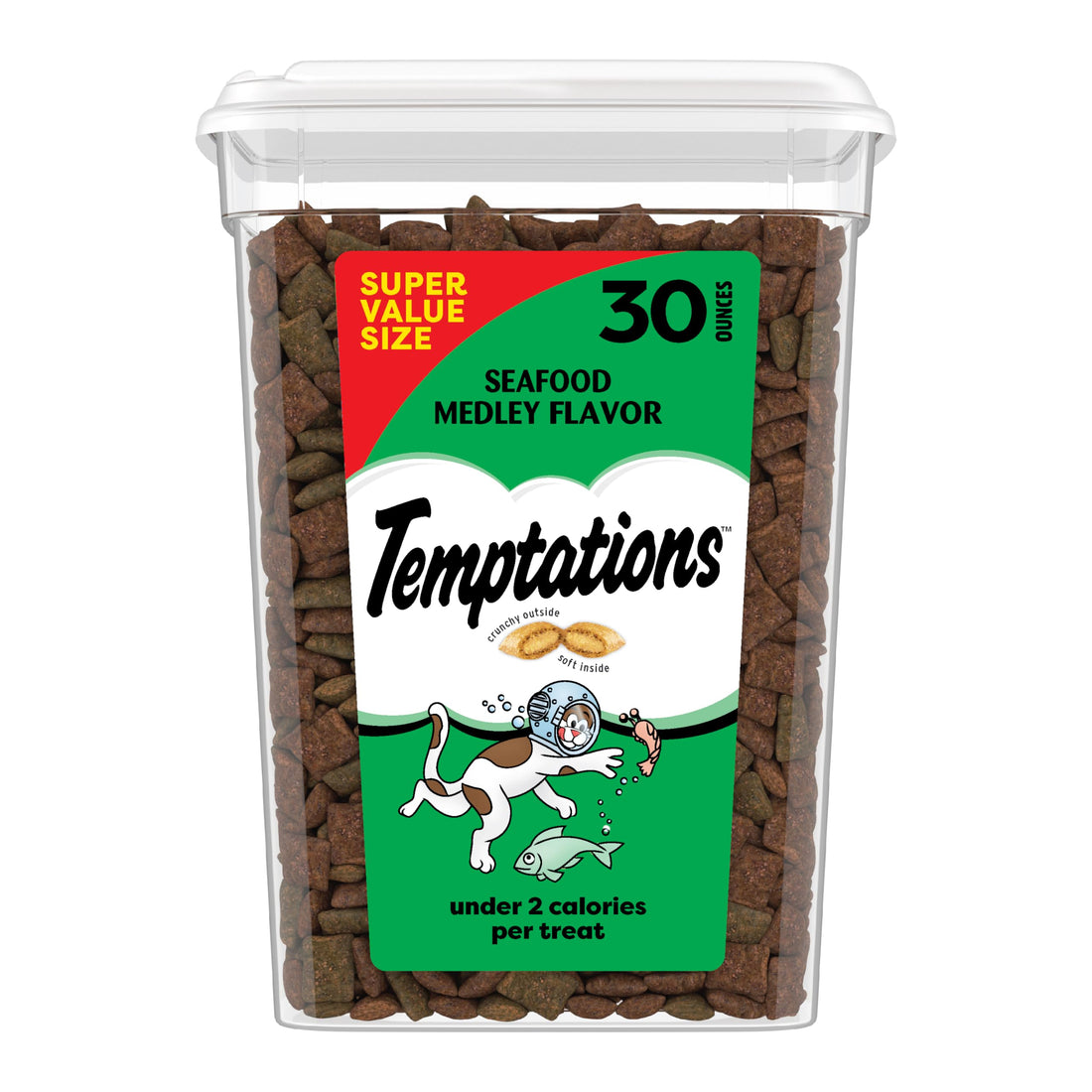 Temptations Cat Treats, Classic Crunchy and Soft Cat Treats