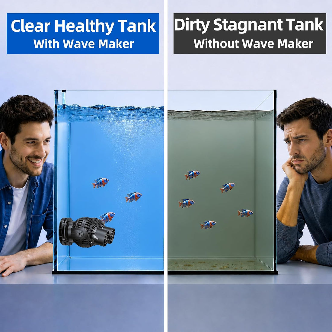 FREESEA Magnetic Wave Maker for Aquarium
