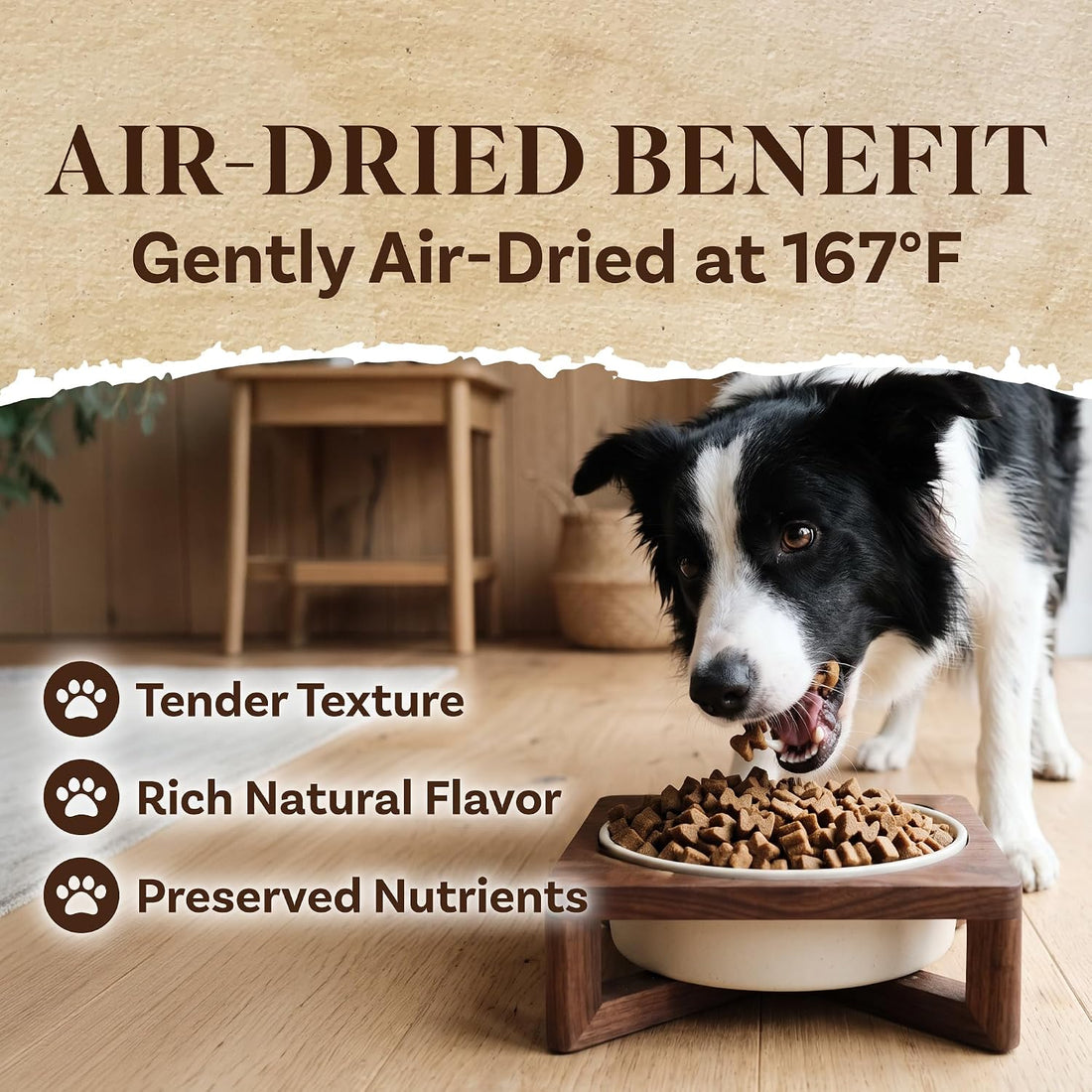 A Freschi srl® Air-Dried Dog Food, Fish Recipe, 1 lb