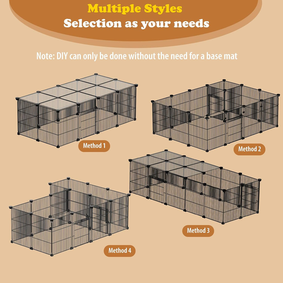 22 Panels Small Animal Playpen