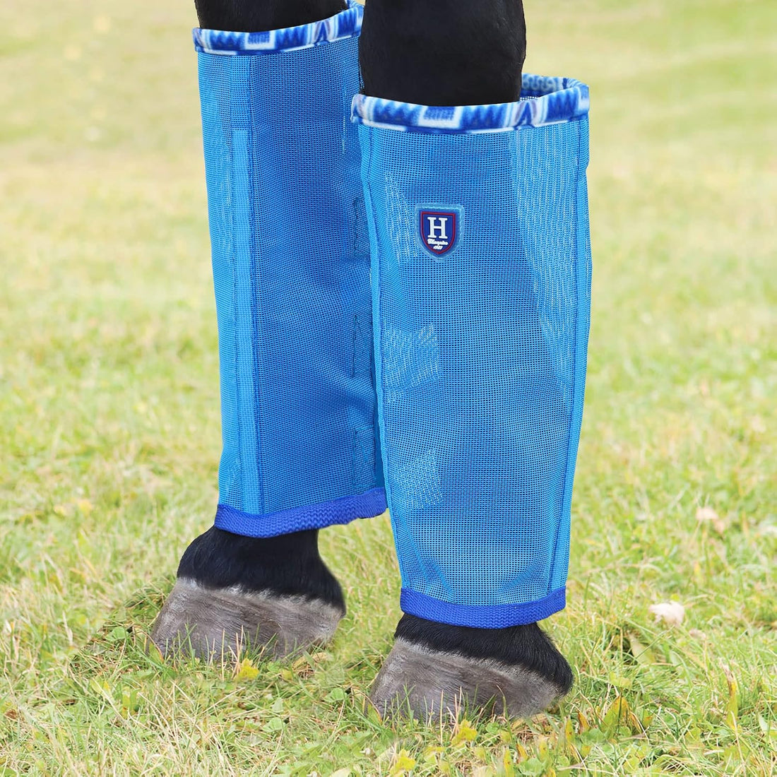 Fine Mesh Fly Boots Loose Fitting & Non-Slip Horse Fly Leggings