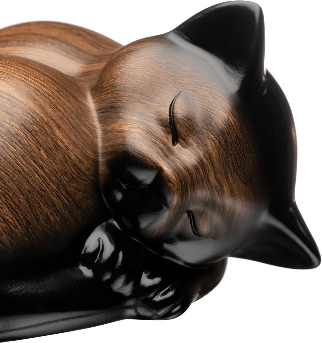 Kriss Art Pet Urns,Sleeping Resin Cremation Cat Urn