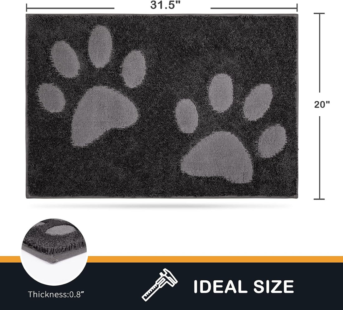 PURRUGS Dirt Trapping Door Mat 20" x 31.5"