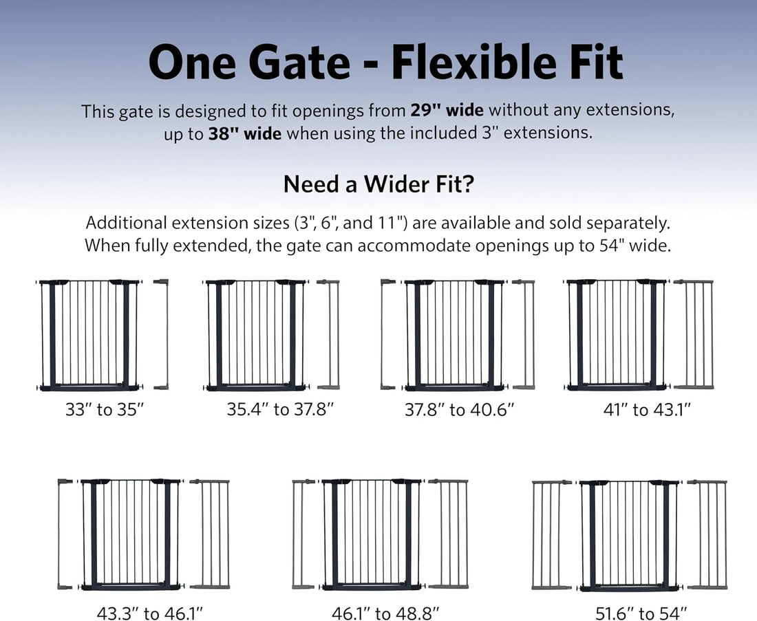 MidWest Homes for Pets 39-Inch High Walk-Thru Pressure Mounted Steel