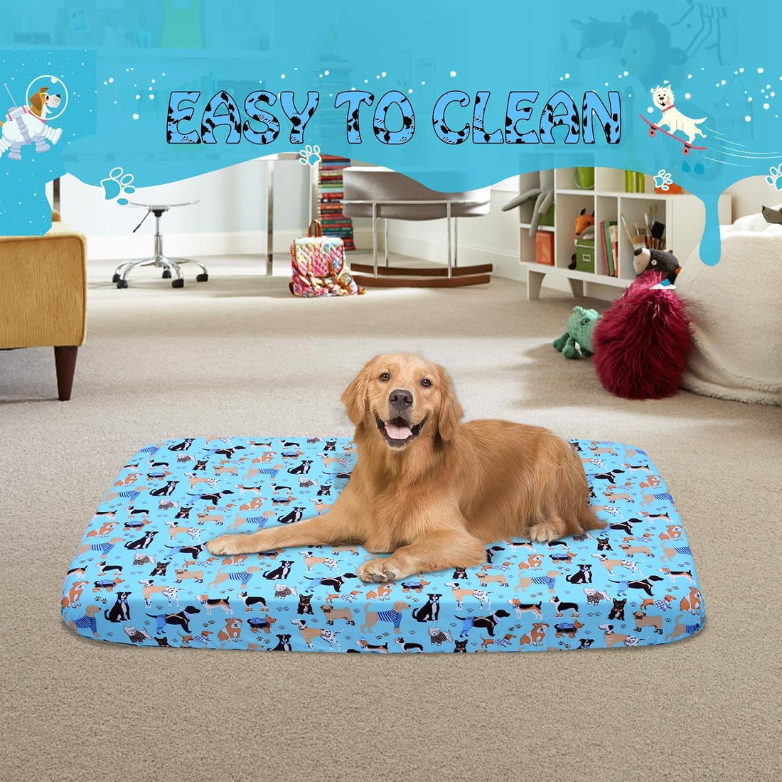 Hoopttay Dog Bed Covers Replacement Washable