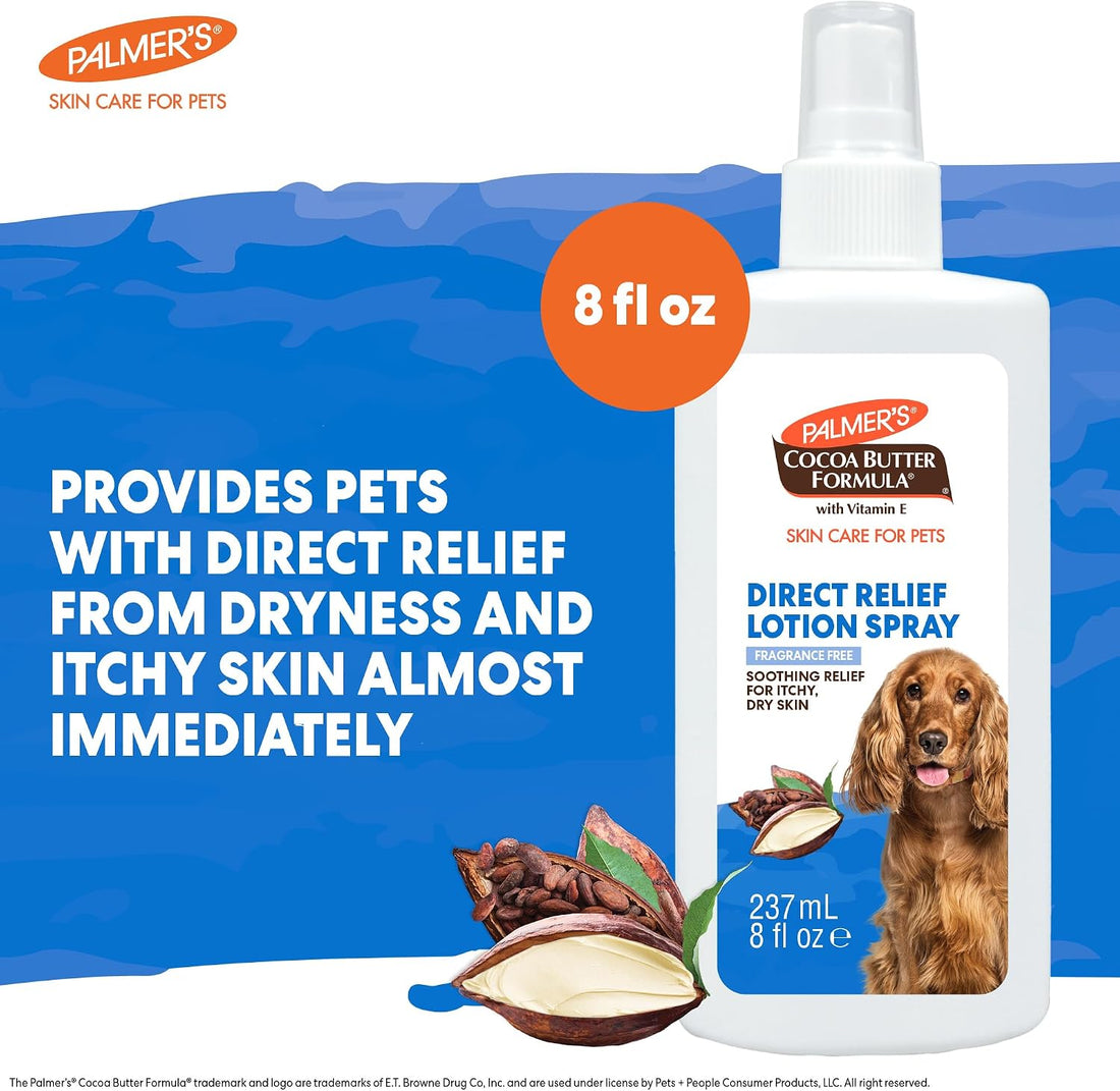 Palmer's for Pets Cocoa Butter Formula Dry Skin Relief Spray for Dogs