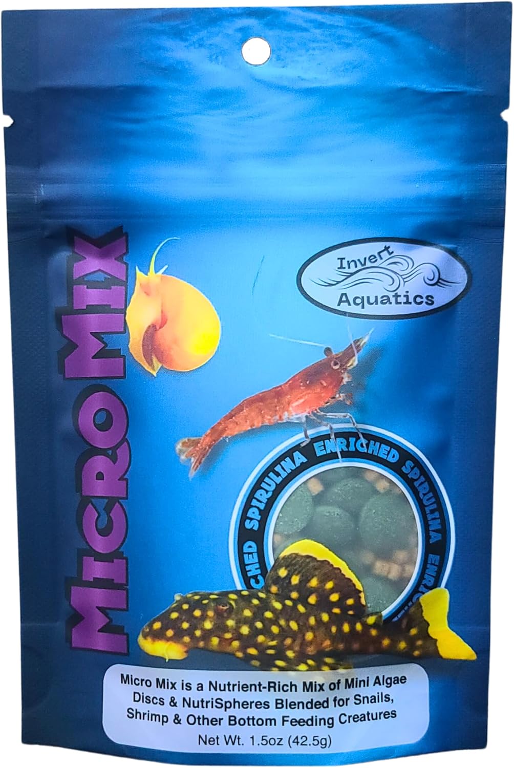 Micro Mix - Sinking Blended Diet for Snails