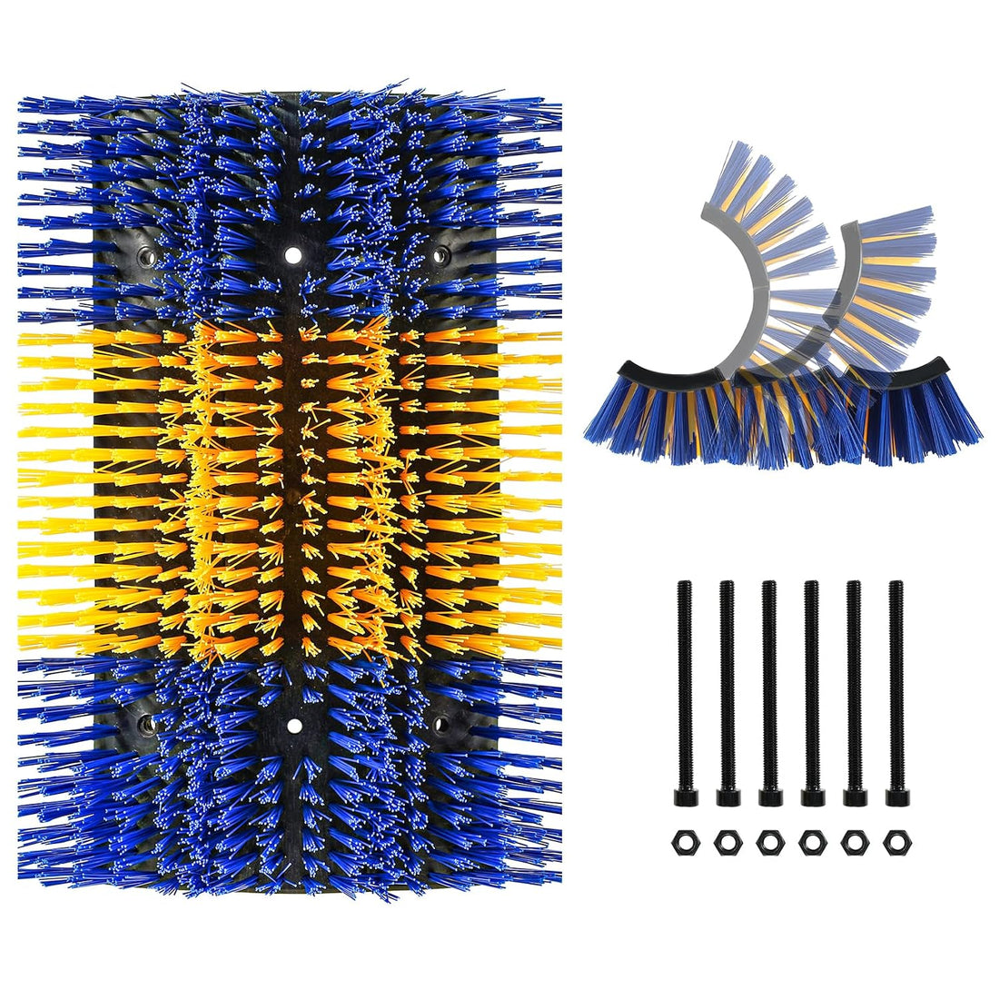 Livestock Scratching Brush, 4PCS Upgraded Cattle Scratcher with 24