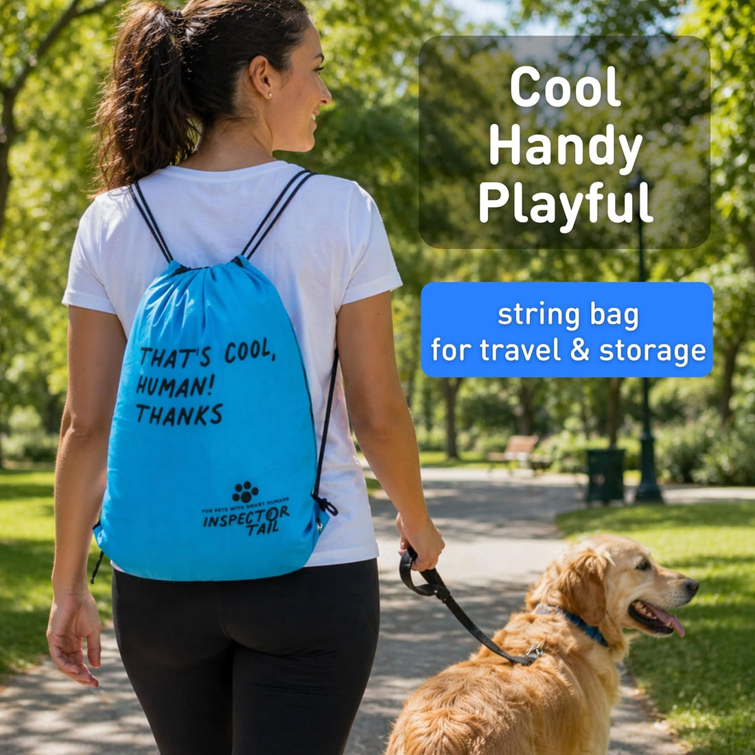 INSPECTOR TAIL Dog Cooling Mat, Indoor & Outdoor