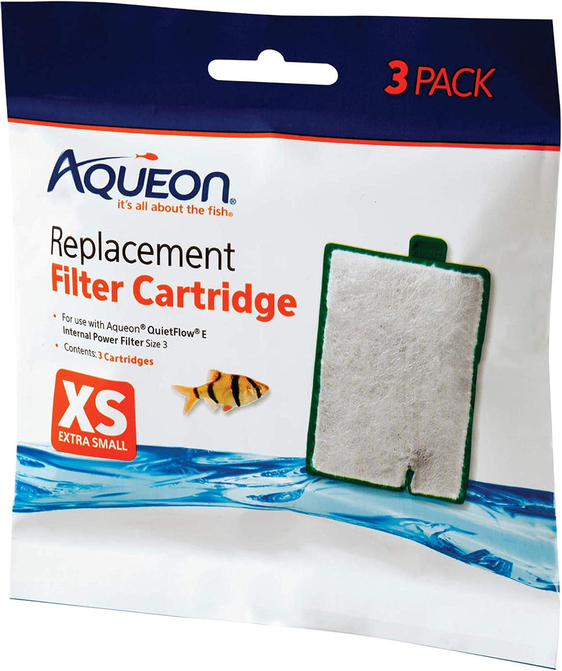 Aqueon Replacement Filter Cartridges, Fish Filters, Extra Small