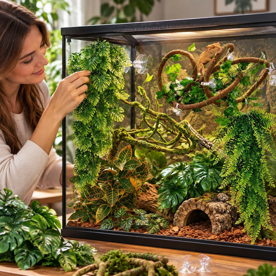Reptile Plants for Terrarium Tank