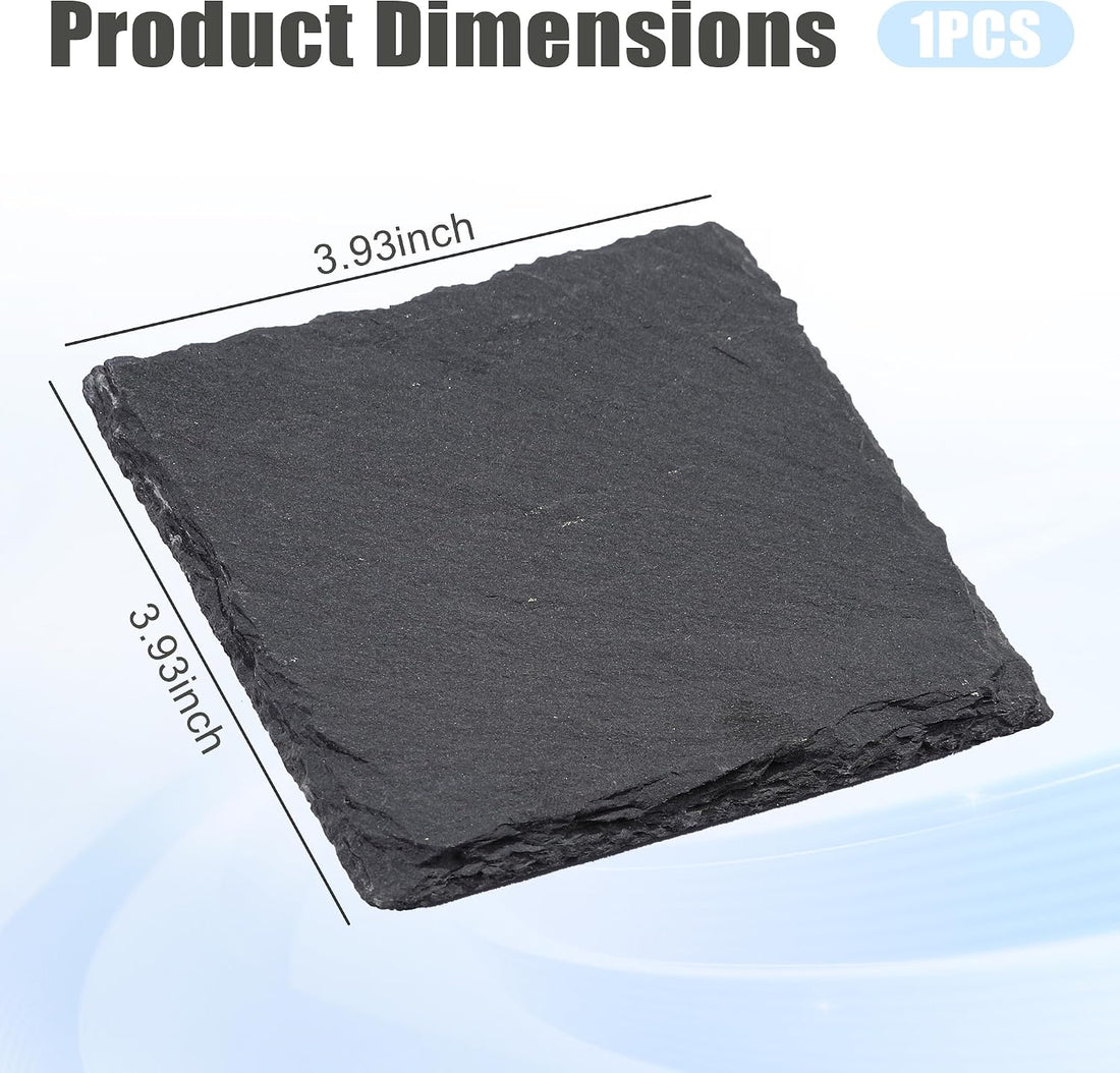 Turtle Basking Platform Slate, Reptile & Tortoise Rock, 3.9X3.9 in