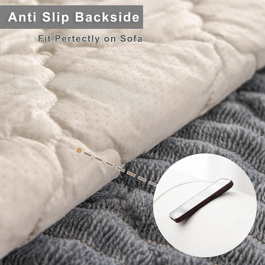 Couch Arm Covers, Sofa Arm Cover, 100% Waterproof Armrest Covers