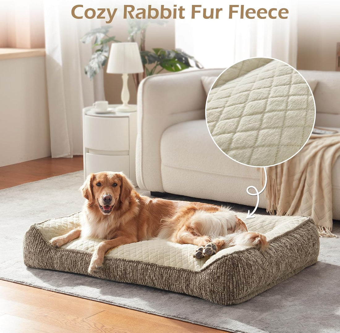 JOEJOY XL Orthopedic Dog Beds Large Size Dog