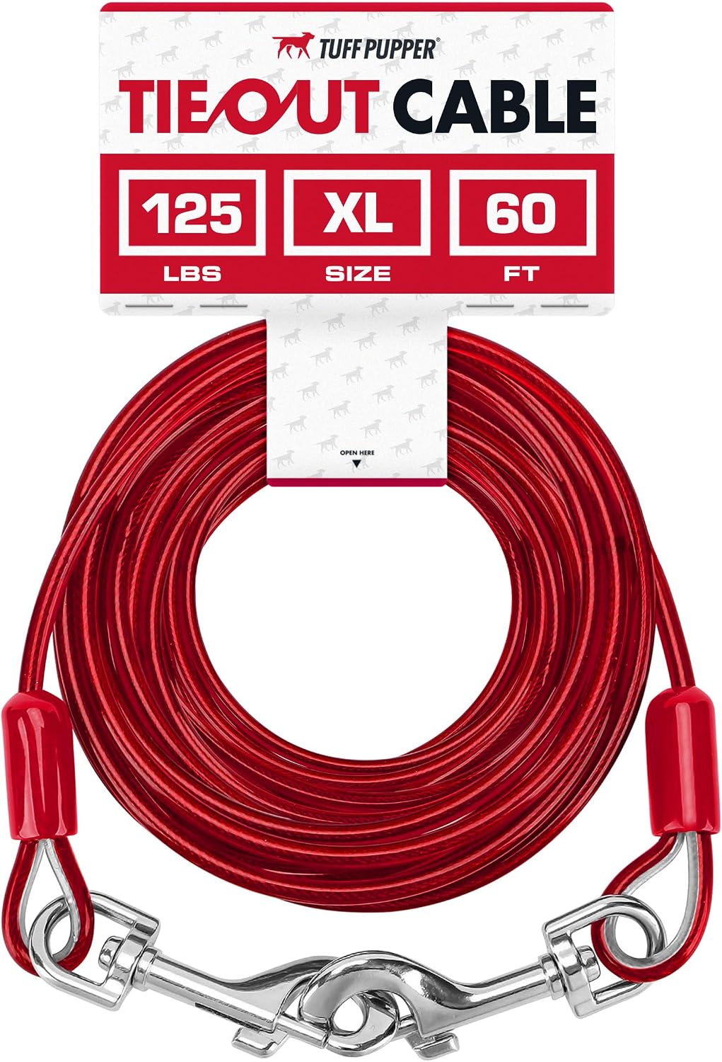 Tuff Pupper Dog Tie Out Cable