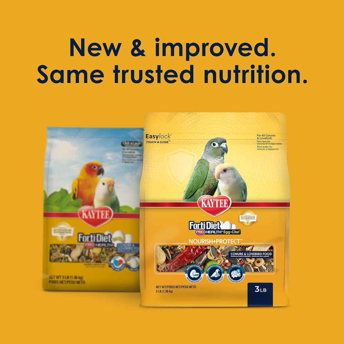 Kaytee Forti-Diet Pro Health Conure & Lovebird Food