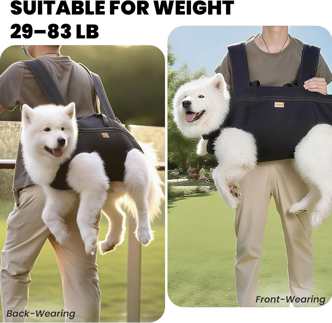 Dog Lift Harness Backpack Carrier for Large Dogs